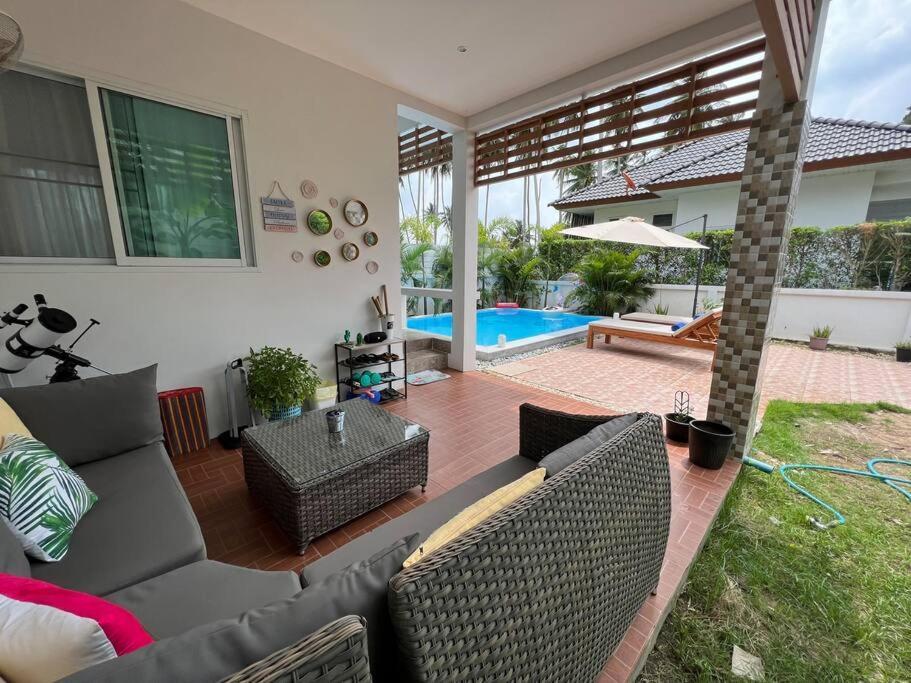 Holiday House Near Lamai With Swimming Pool. 2 Bedrooms Amphoe Koksamui Exteriér fotografie